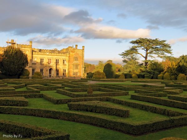 landscape, old, building, field, castle, farm