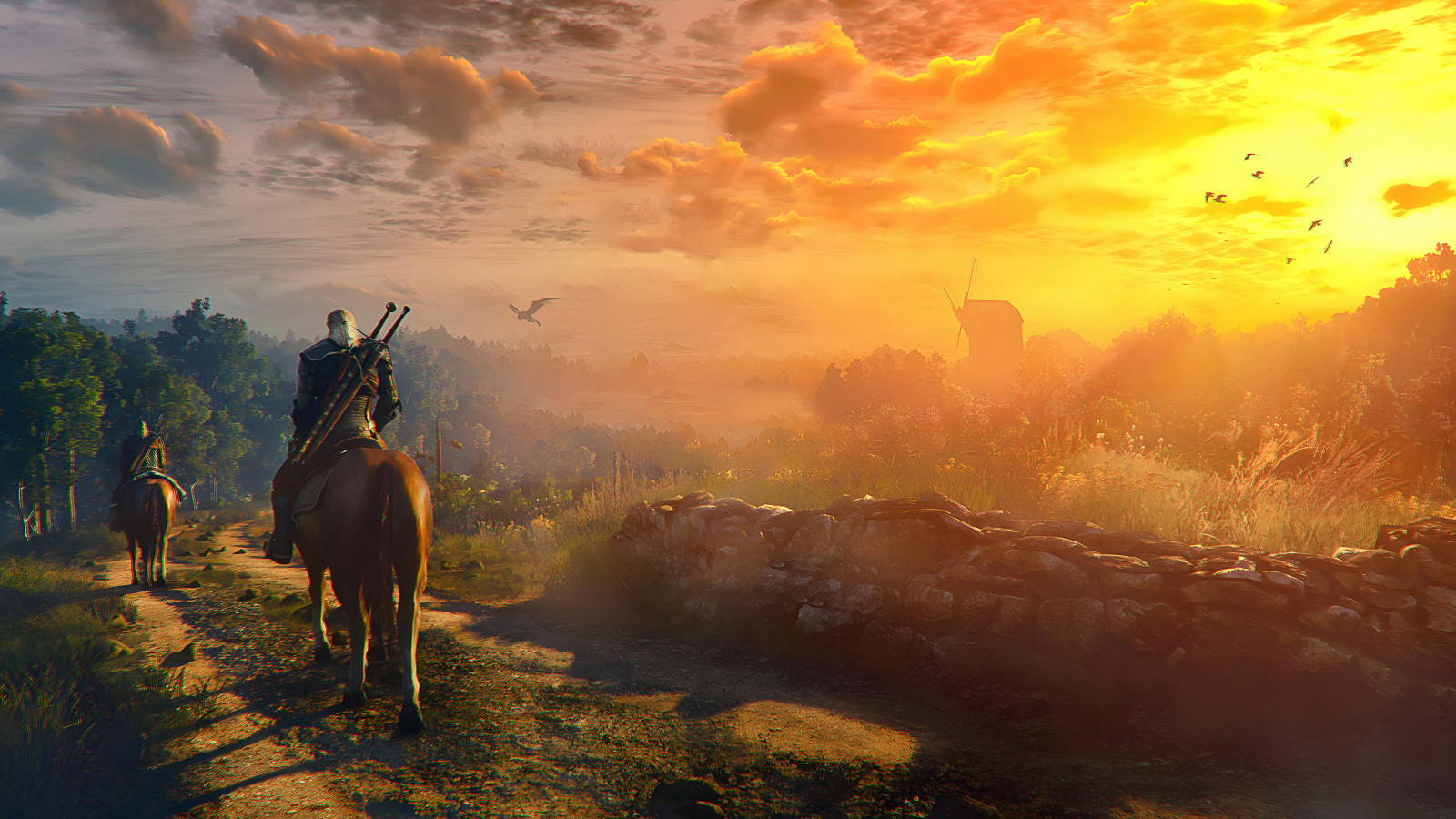 Wallpaper the witcher 3, 4k, The Witcher, Geralt of Rivia, CD Projekt