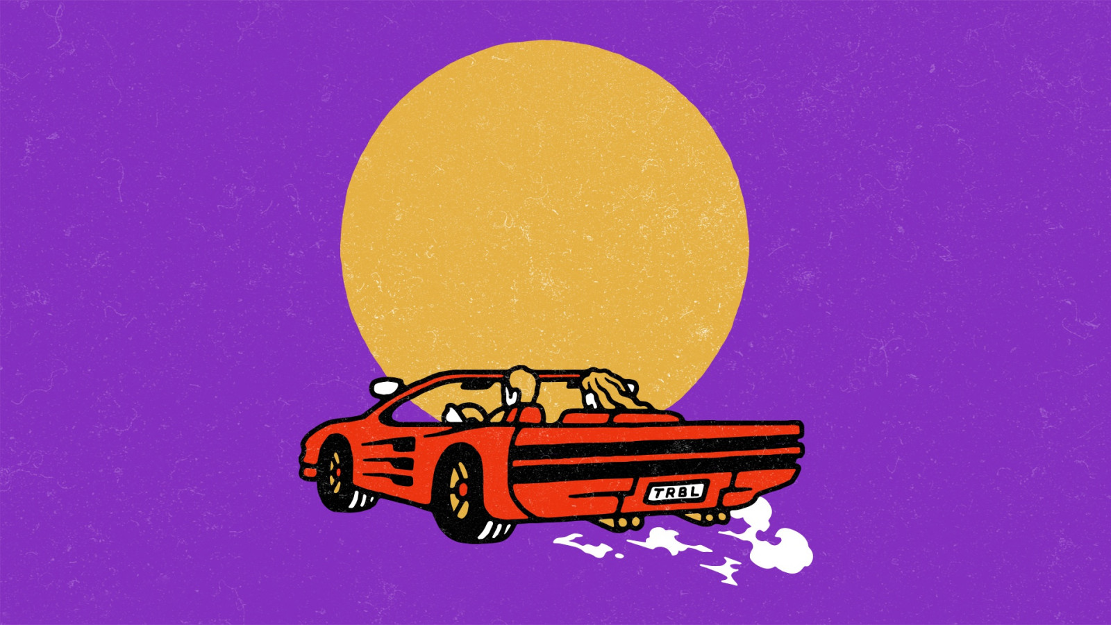 OutRun, video games, minimalism, Video Game Art, car, red cars