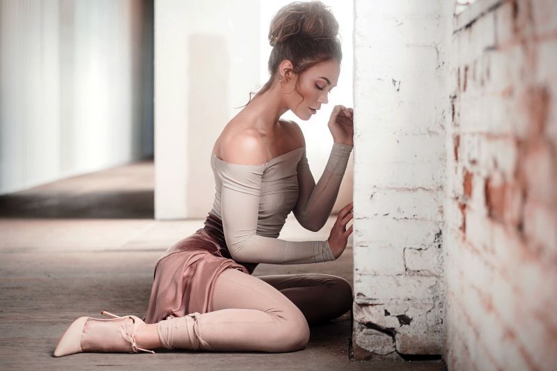kobiety,Model,posiedzenie,portret,fotografia,na podłodze