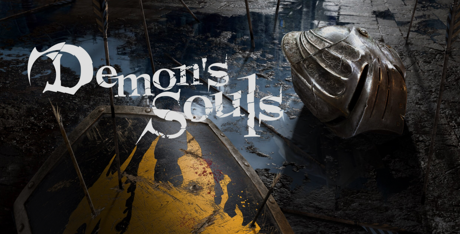 Wallpaper Demon's Souls, fromsoftware, knight, helmet, shield