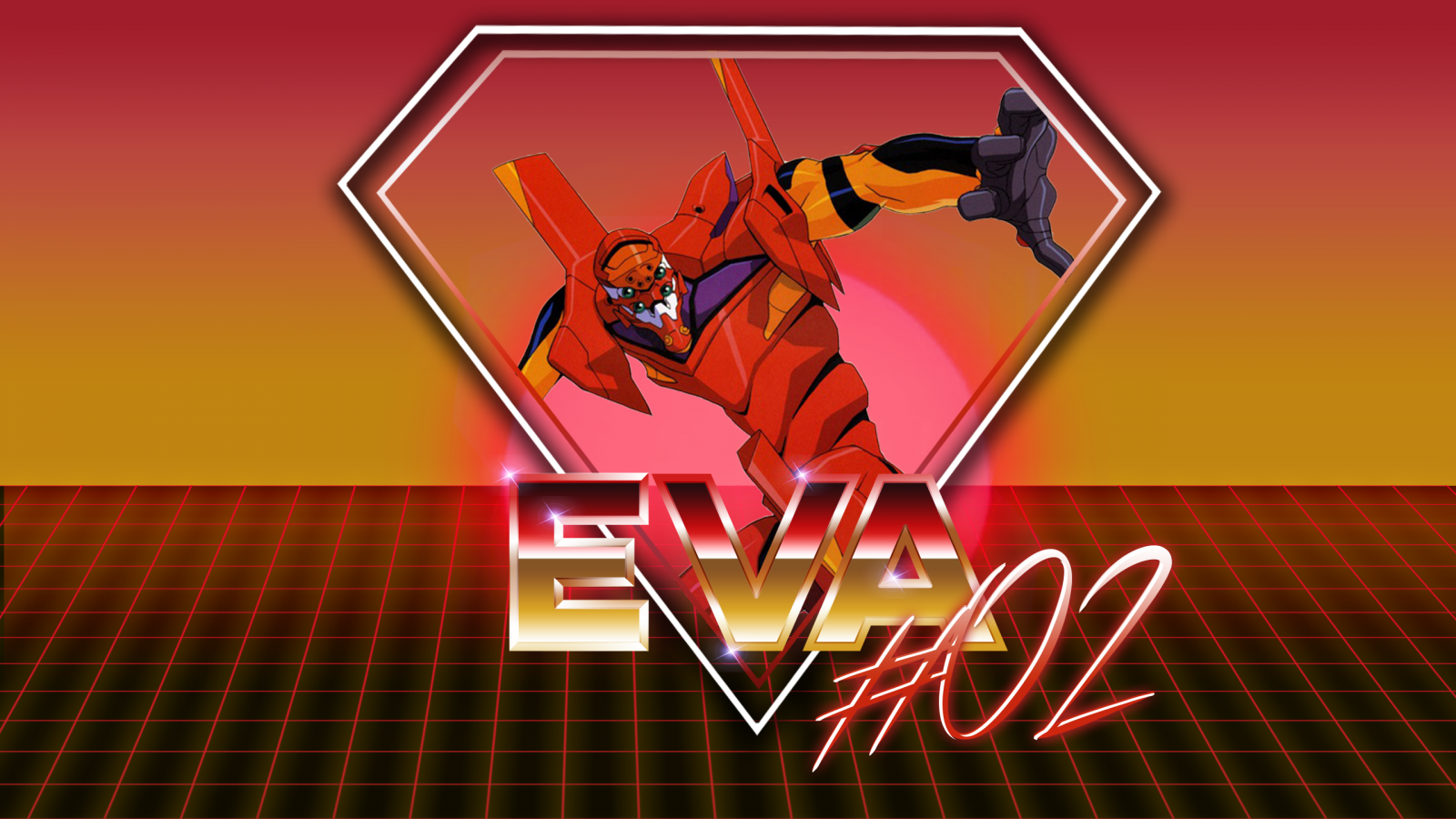 Eva O2 Gif Fondos de pantalla : Neon Genesis Evangelion, Unidad EVA 02 2560x1440 ...