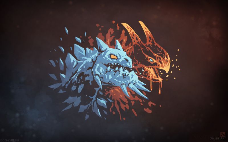 kuva, Dota 2, Jakiro, TAIDE, yö-, pimeys kuva, Dota 2, Jakiro, TAIDE, yö-, pimeys
