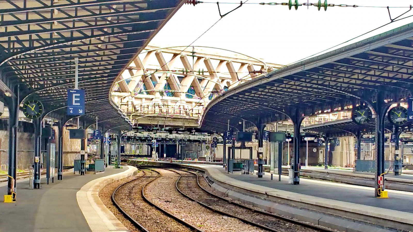 Paříž, Francie, stanice, gare, bahnhof, Garedelest