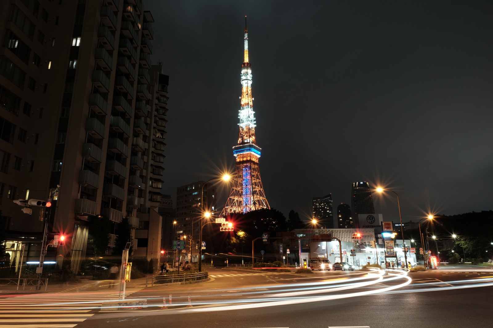Japonsko, město, panoráma města, noc, architektura, mrakodrap, večer, věž, soumrak, metropole, Tokio, Fujifilm, jp, světlo, longexposure, centrum, osvětlené, osvětlení, fuji, Fujinon, mezník, Tokyo Tower, x, XT1, iillumination, xf16mmf14rwr, xf16mm, akabanebashi, urban area, Metropolitní oblast, lidské osídlení