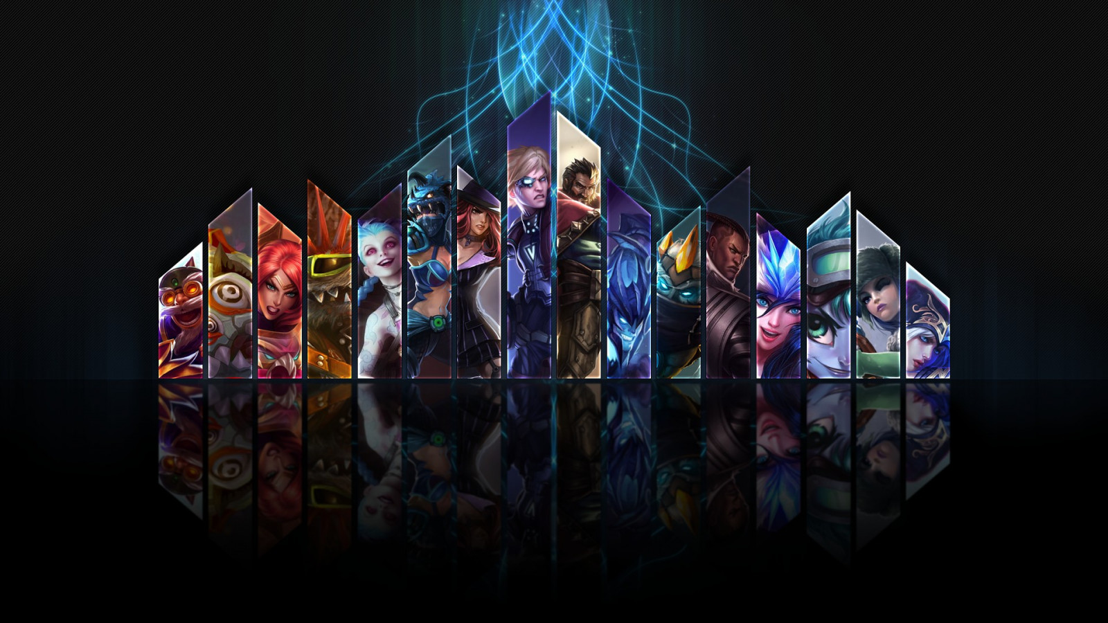 Wallpaper 1920x1080 Px Ashe Caitlyn Corki Draven Ezreal