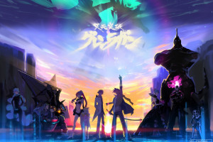 デスクトップ壁紙 天元突破グレンラガン カミナ リットナー ヨーコ サイモン テッペリンニア ステージ スクリーンショット コンピュータの壁紙 ミュージカルシアター 1399x1000 Spacer デスクトップ壁紙 Wallhere