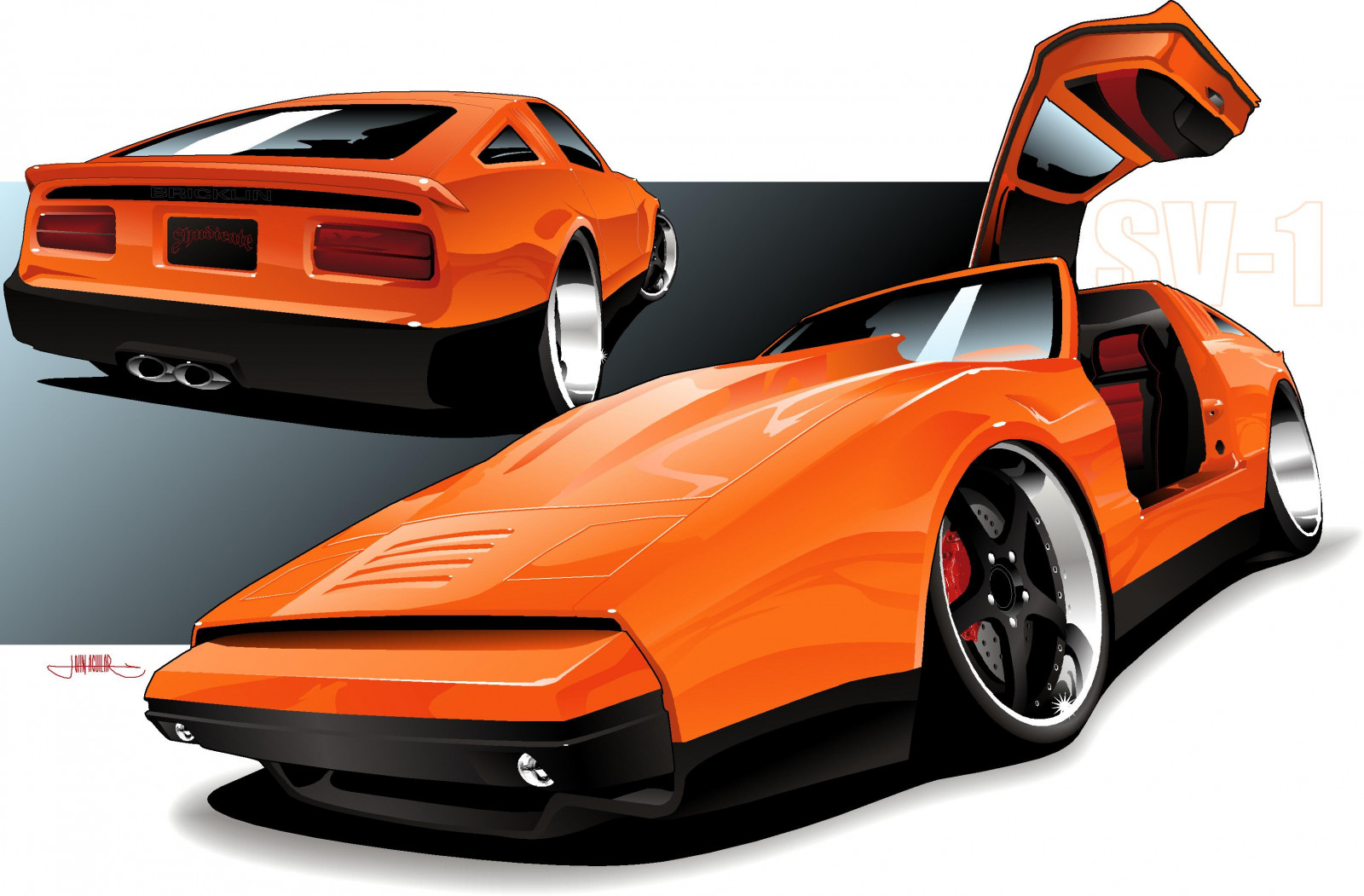 ilustrace, auto, vozidlo, Lamborghini, sportovní auto, výkon auta, netcarshow, netcar, obrázky vozidel, photo auto, 1974, Bricklin, SV 1, superauto, pozemní vozidla, automobilového designu, automobilový exteriér, závodní auto, automobil make, model auta, stock závodní auto
