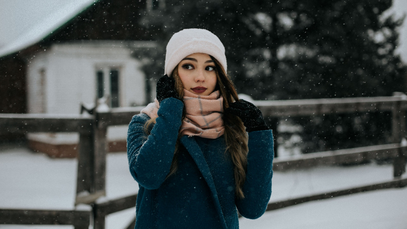 Hintergrundbilder : Winter, Schnee, kalt, Frauen im Freien, Frau ...