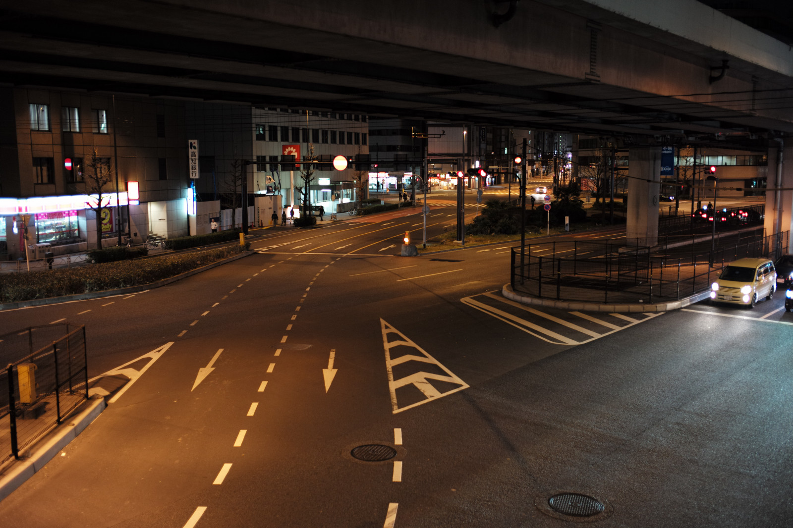 Japan, by, gade, nat, vej, aften, transportere, Leica, Tokyo, infrastruktur, M, Jp, Akihabara, lys, downtown, belysning, Summicron, summicron235, 235, leicam, typ240, bane, byområde