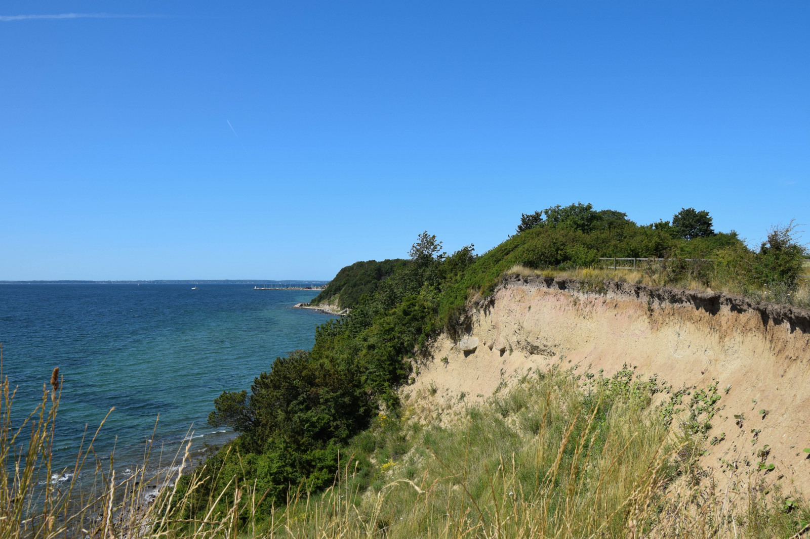 moře, záliv, voda, pobřeží, jízdní kolo, nebe, mraky, pláž, pobřeží, útes, ostrov, letní, pelerína, Švédsko, Terén, Pohled, oceán, resund, sk ne, venkov, Landskrona, bl nebe, ven, Hven, backafall, vingestig, místo výskytu, přírodní prostředí, landform, ekosystém