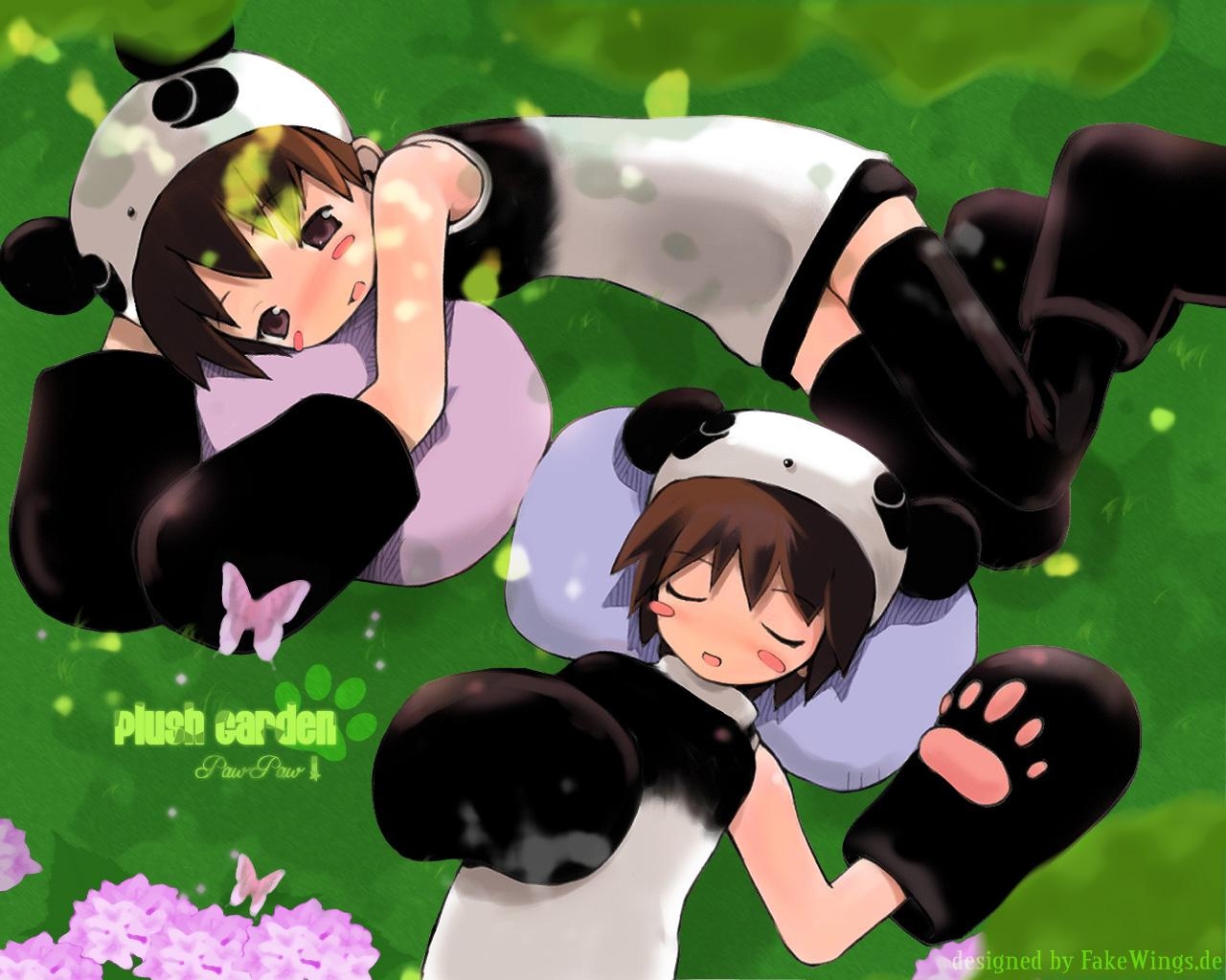 Wallpaper Ilustrasi Anime Rumput Gambar Kartun Panda Wallpaper Ilustrasi Anime Rumput Gambar Kartun Panda