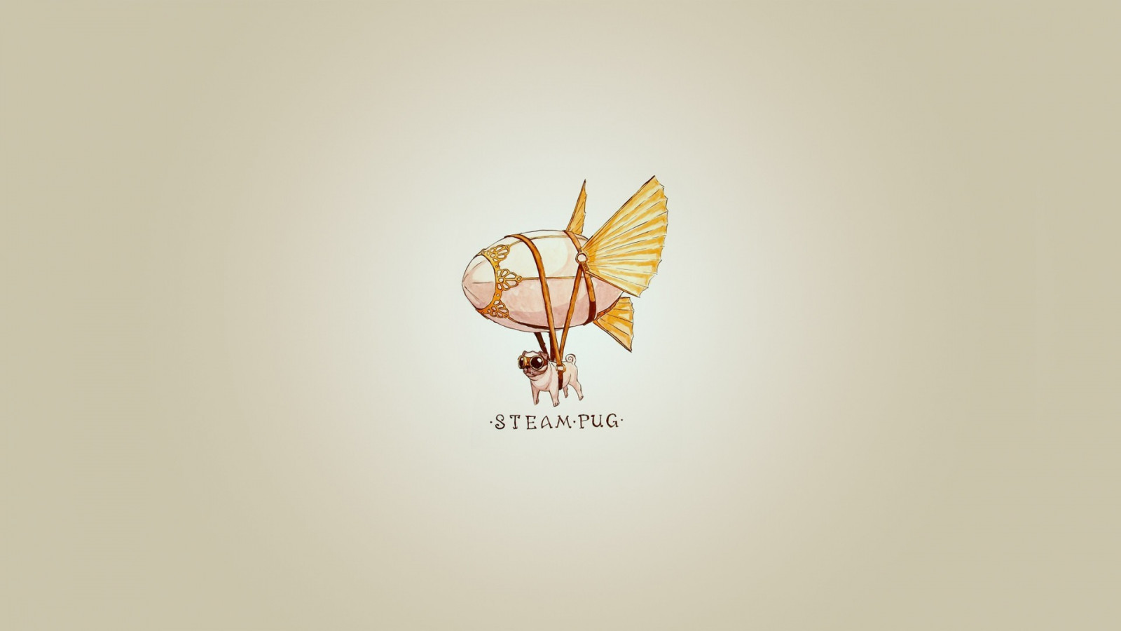 ilustrace, jednoduché pozadí, minimalismus, humor, logo, hmyz, Pes, Steampunk, UMĚNÍ, list, počítač tapeta, orgán, bezobratlý