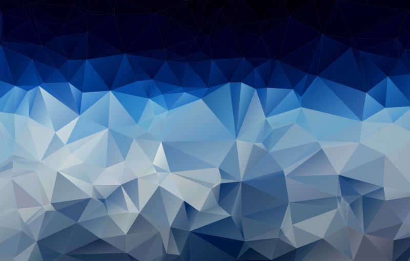 ilustrace, minimalismus, symetrie, modrý, trojúhelník, vzor ilustrace, minimalismus, symetrie, modrý, trojúhelník, vzor