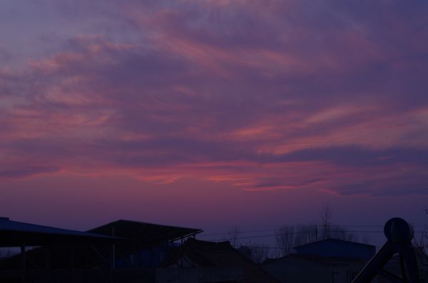 cloud mass,evening glow,evening