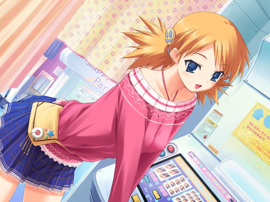 illustration, anime, smilende, tegneserie, tegneserier, 1024x768 px, mangaka