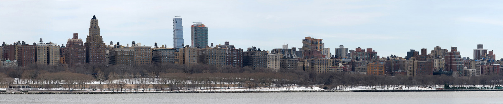 město, panoráma města, odraz, sníh, zima, panoráma, mrakodrap, New York City, horizont, panoráma, triple obrazovka, metropole, spirála, centrum, mezník, urban area, vodní, lidské osídlení, panelový dům