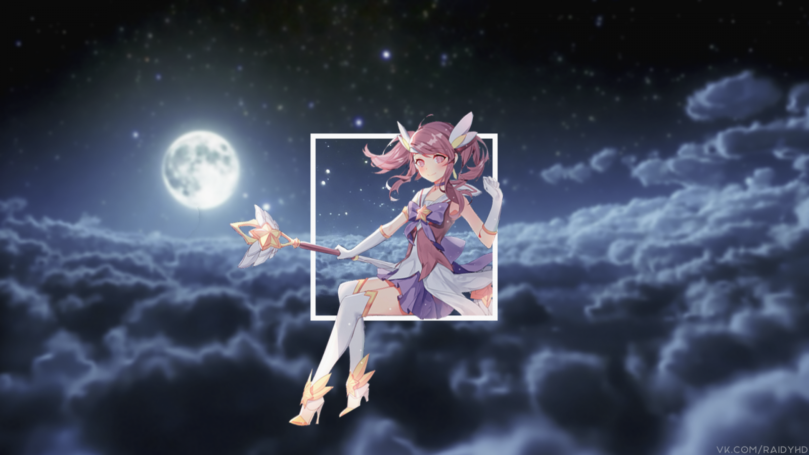 anime, anime girls, picture in picture, Raidy hd