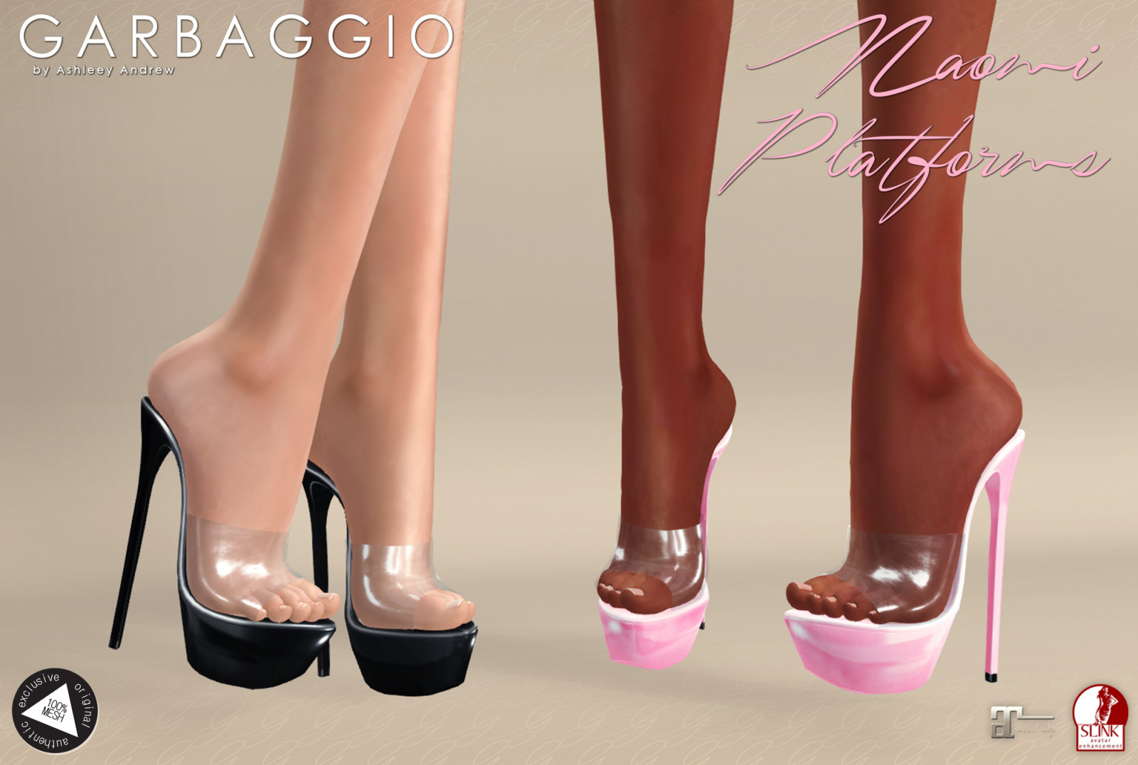 garbaggio, SL, druhý život, druhý, život, Virtuální, svět, móda, oděv, Příslušenství, obuv, obuv, plošiny, vysoký, podpatky, originál, pletivo