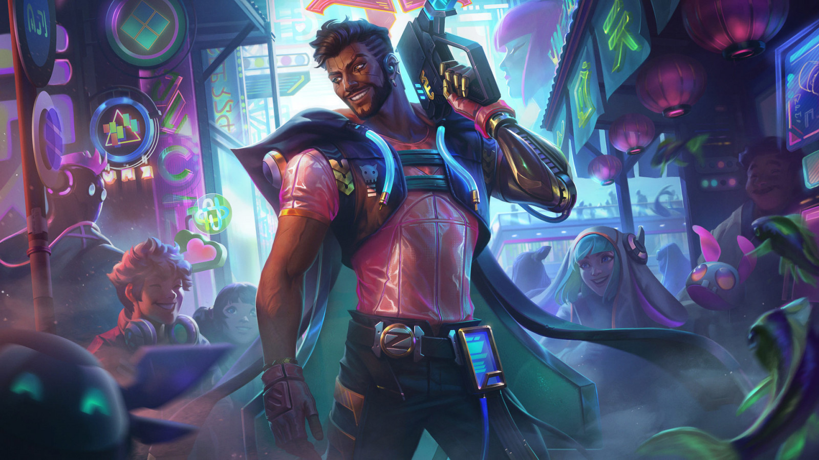 Wallpaper : League of Legends, Riot Games, Akshan League of Legends ...