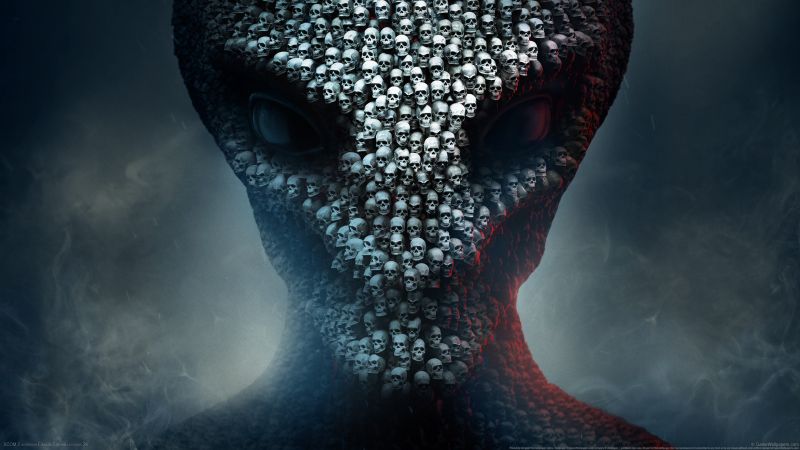 図, 頭蓋骨, XCOM 2, アート, 闇, スクリーンショット 図, 頭蓋骨, XCOM 2, アート, 闇, スクリーンショット