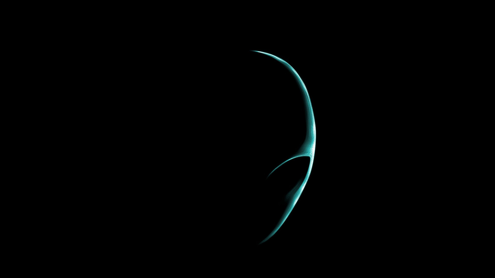 digitale Kunst, schwarzer Hintergrund, Minimalismus, Silhouette, Logo, Kreis, Aliens, Kopf, Linie, Symbol, Bildschirmfoto, Computer-Tapete, Schriftart, Halbmond