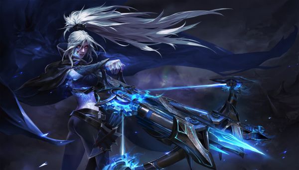 Dota 2,video games,Video Game Art,video game characters,Drow Ranger