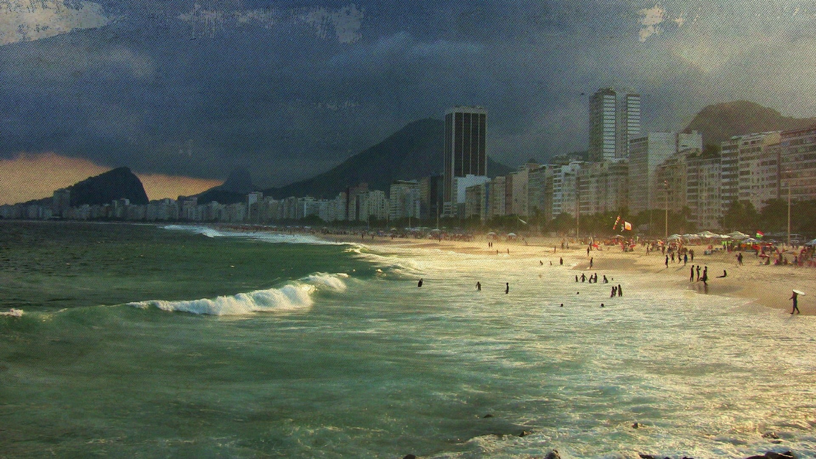 landskab, hav, by, vand, kyst, himmel, strand, aften, kyst, flod, atmosfære, Brasilien, Brasil, Copacabana, Sky, Landschaft, ocean, Rio, bølge, Mar, streng, tekstur, brasilien, Sydamerika, meer, roba66, effecte, Sturm, Rio de Janeiro, krop af vand, fænomen, Gewitter, Brandung, Sudamerika, S damerika20092