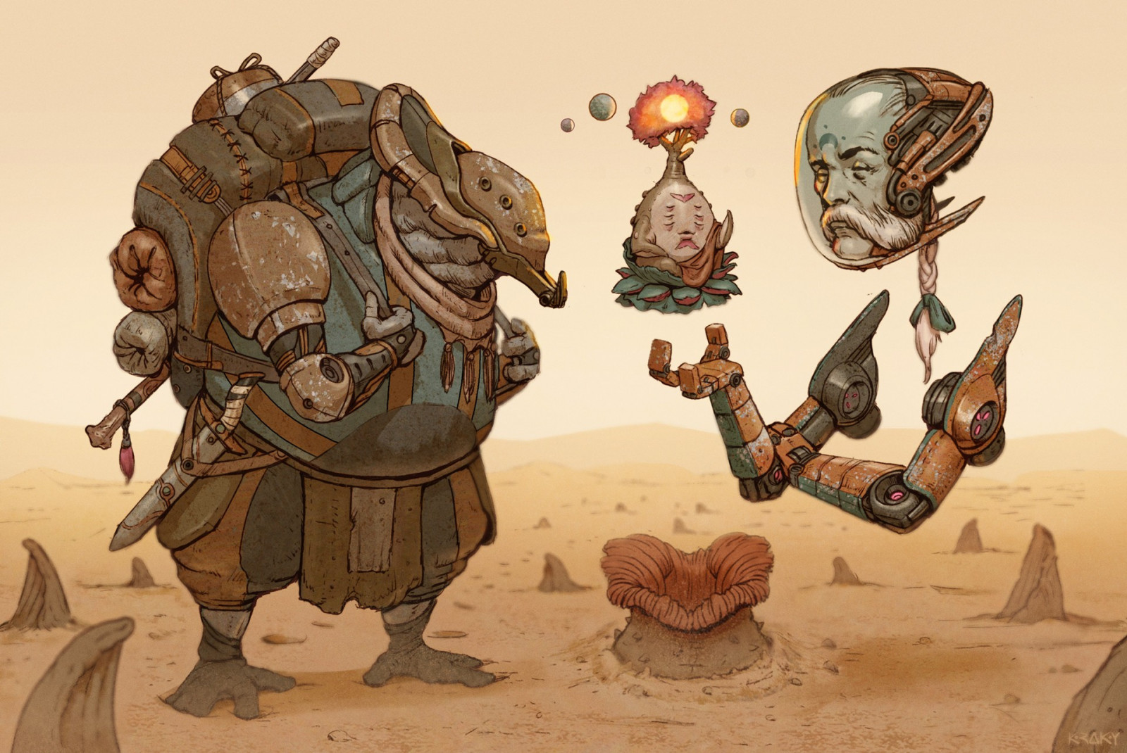 illustration, artwork, science fiction, vintage, Person, mythology, screenshot, warlord, ancient history