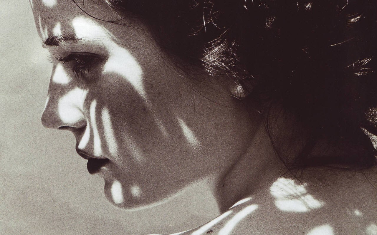 tvář, výkres, bílý, Černá, ženy, černobílý, portrét, fotografování, profil, sépie, emoce, hlava, Eva Green, krása, oko, fotografie, tma, obraz, 1280x800 px, Černý a bílý, monochromatické fotografování, orgán, interakce