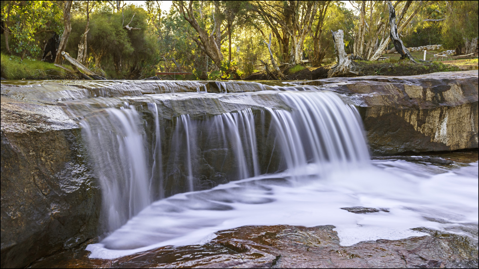 træer, landskab, vandfald, vand, klippe, natur, afspejling, flod, Sony, strøm, Australien, longexposure, vidvinkel, træ, landskab, blad, vandløb, carlzeiss, Busk, bæk, alfa, naturallight, naturskøn, faldskærm, Wasserfall, neutraldensity, Western Australia, A99, slta99, stevekphotography, krop af vand, vand funktion, state Park, sal1635z, nd400, Arroyo, vandressourcer, variosonnar163528za, noblefalls, gidgegannup