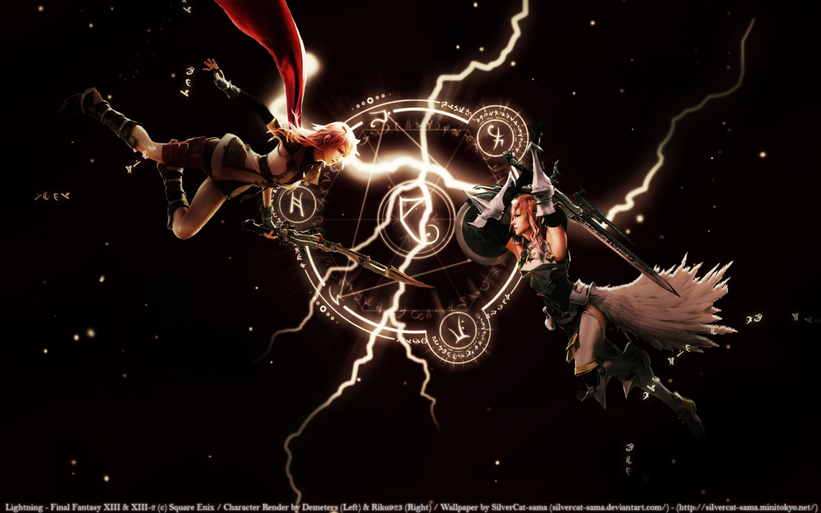 1920x1200 px, fantasi, endelige, lyn, XIII