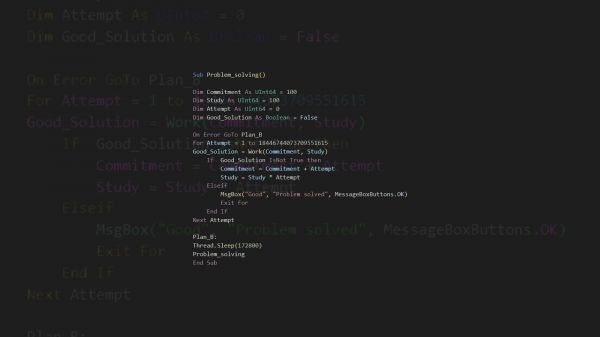 programmers,programming language,programming,VB Net,Problem solving
