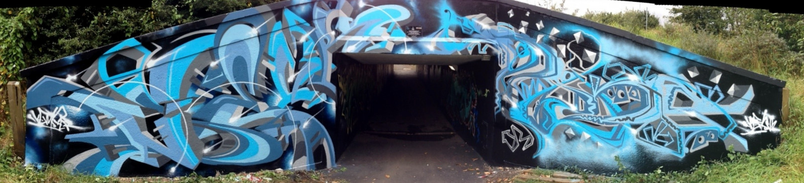 tráva, vozidlo, grafiti, pouliční umění, UMĚNÍ, strom, kolo, Graff, motorové vozidlo, kem, MEF, kemefinc, Ndeva, Adicz