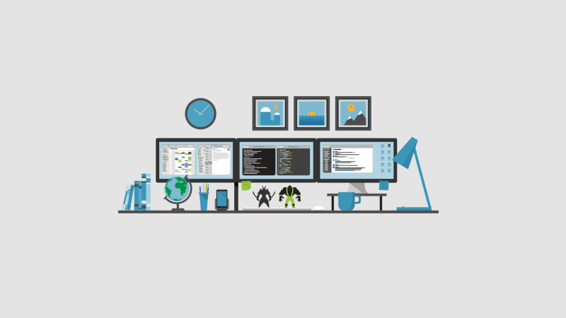 multiple display,minimalismus,počítač,jednoduché pozadí,Hodiny,desk lamp