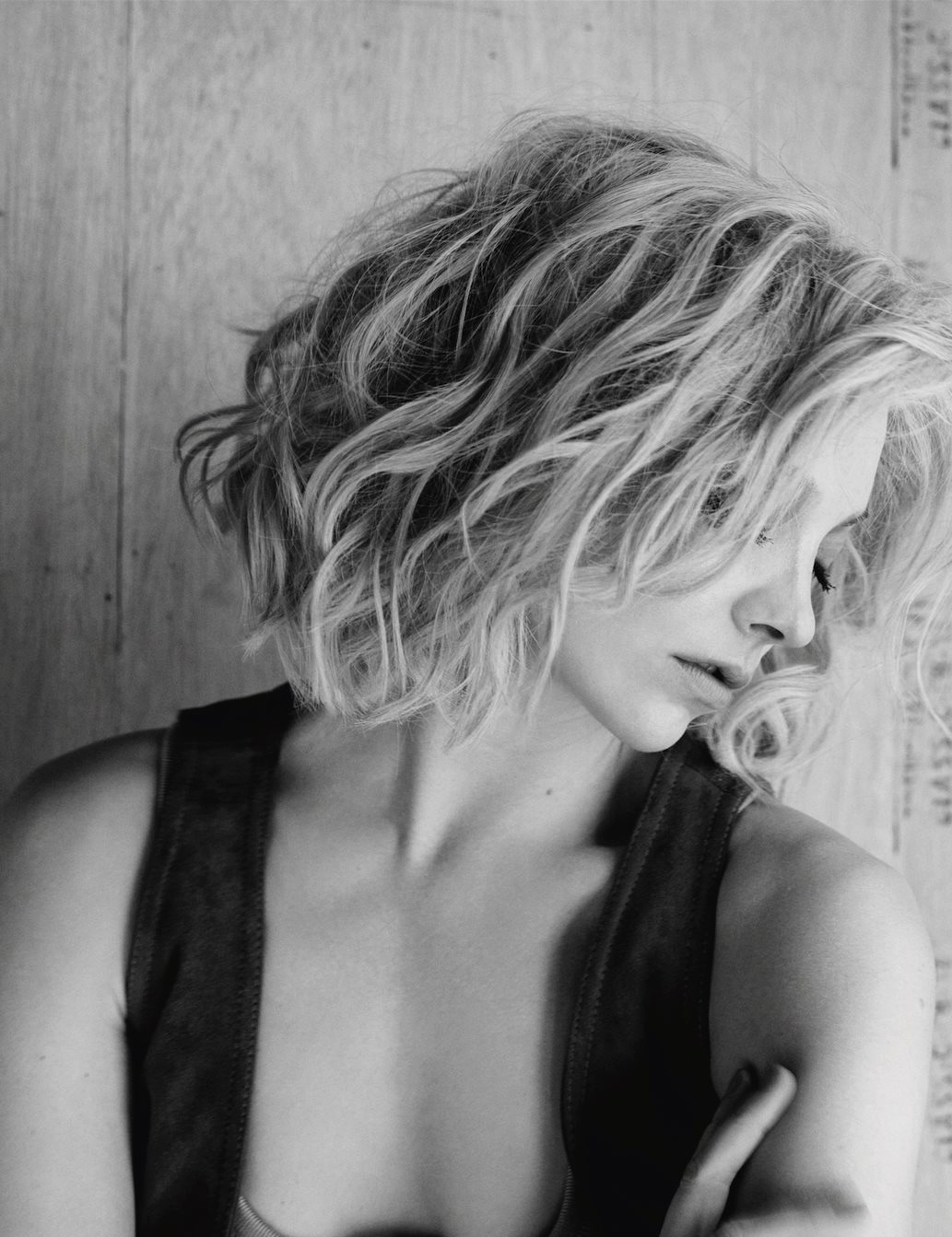 ผู้หญิง, ขาวดำ, นักแสดงหญิง, พื้นหลังที่เรียบง่าย, Natalie Dormer, มองไป