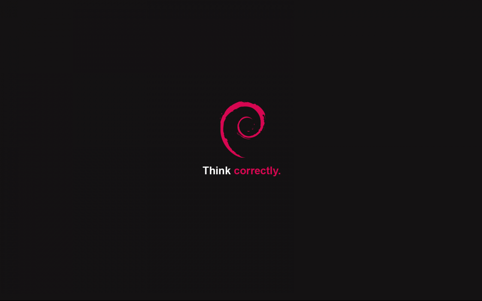 Papel De Parede Texto Logotipo Linux C rculo Debian Marca Linha 