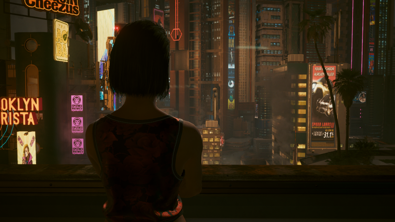 Cyberpunk 2077,city,fictional character