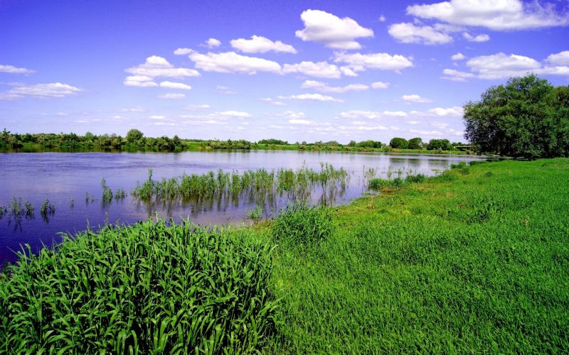 sollys, landskab, sø, vand, natur, afspejling sollys, landskab, sø, vand, natur, afspejling