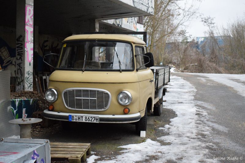 vozidlo, Německo, Berlín, auto, veteránem, dodávka vozidlo, Německo, Berlín, auto, veteránem, dodávka