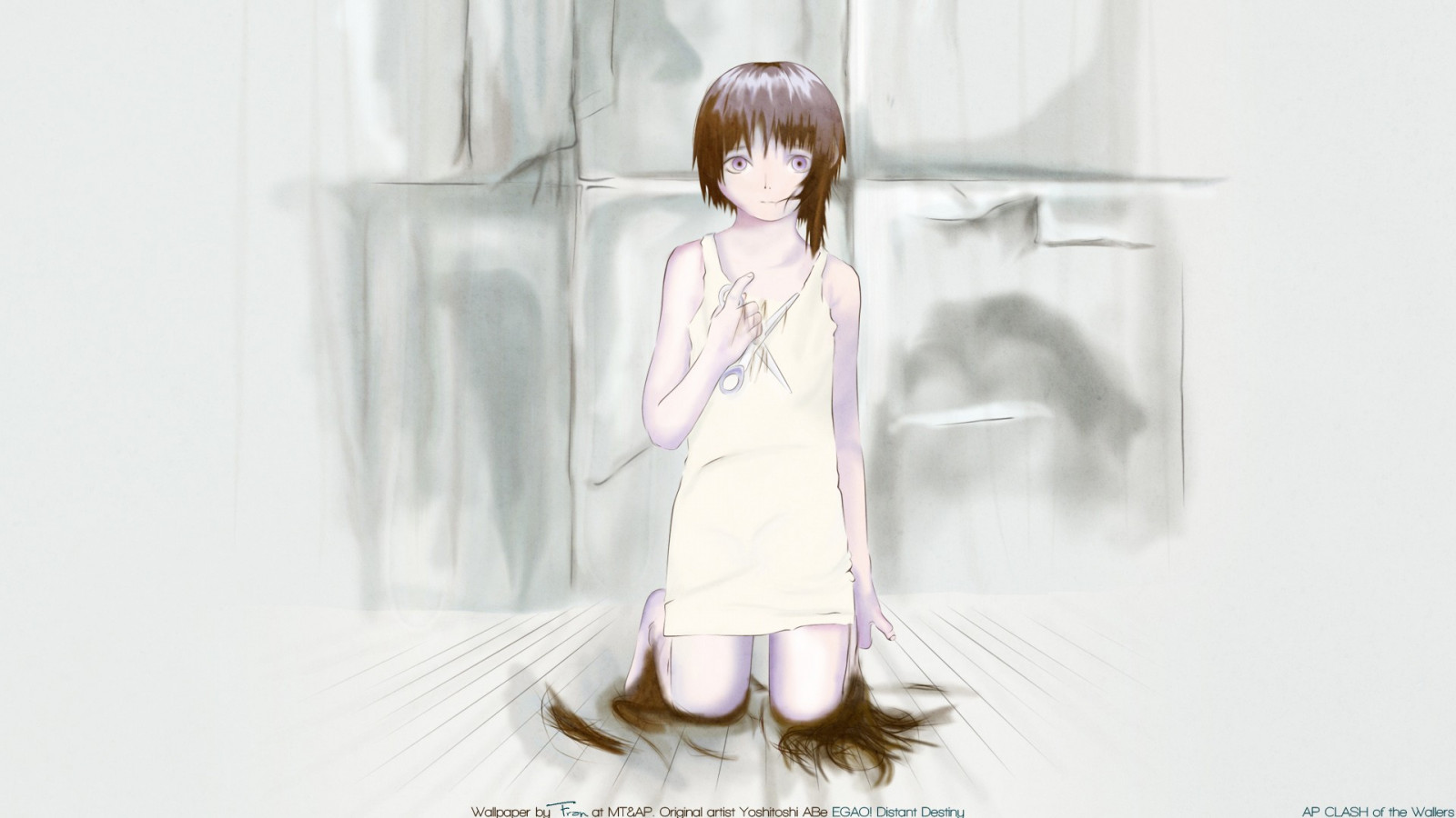 ภาพวาด, สีขาว, ภาพประกอบ, อะนิเมะ, สาวอะนิเมะ, แฟชั่น, การทดลองแบบอนุกรม Lain, Lain Iwakura, ของเล่น, เสื้อผ้า, ร่าง