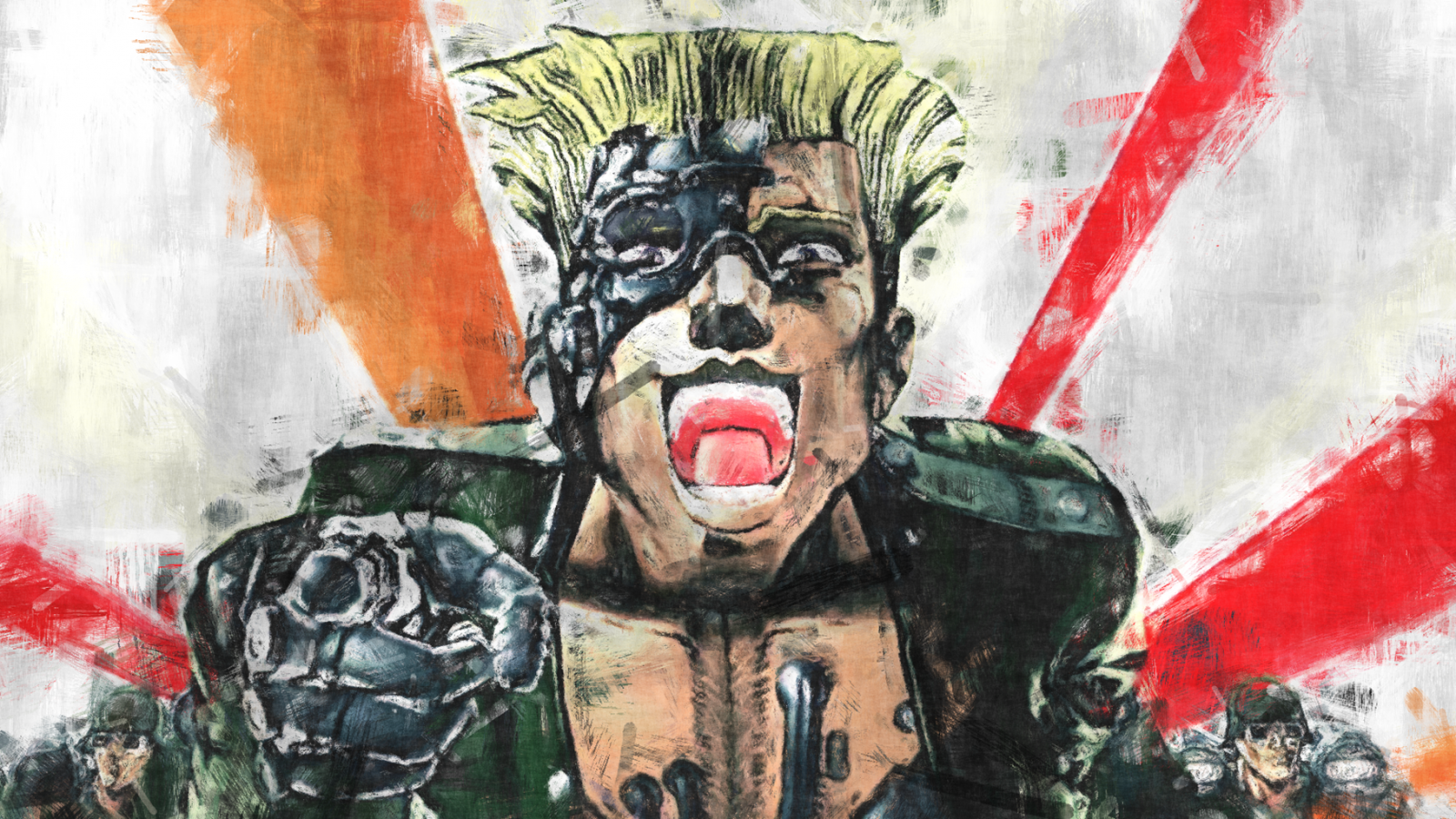 จิตรกรรม, ภาพประกอบ, ผจญภัย Bizarre ของ JoJo, กราฟฟิตี, Rudol von Stroheim, ภาพจิตรกรรมฝาผนัง, ศิลปะ, ศิลปะสมัยใหม่