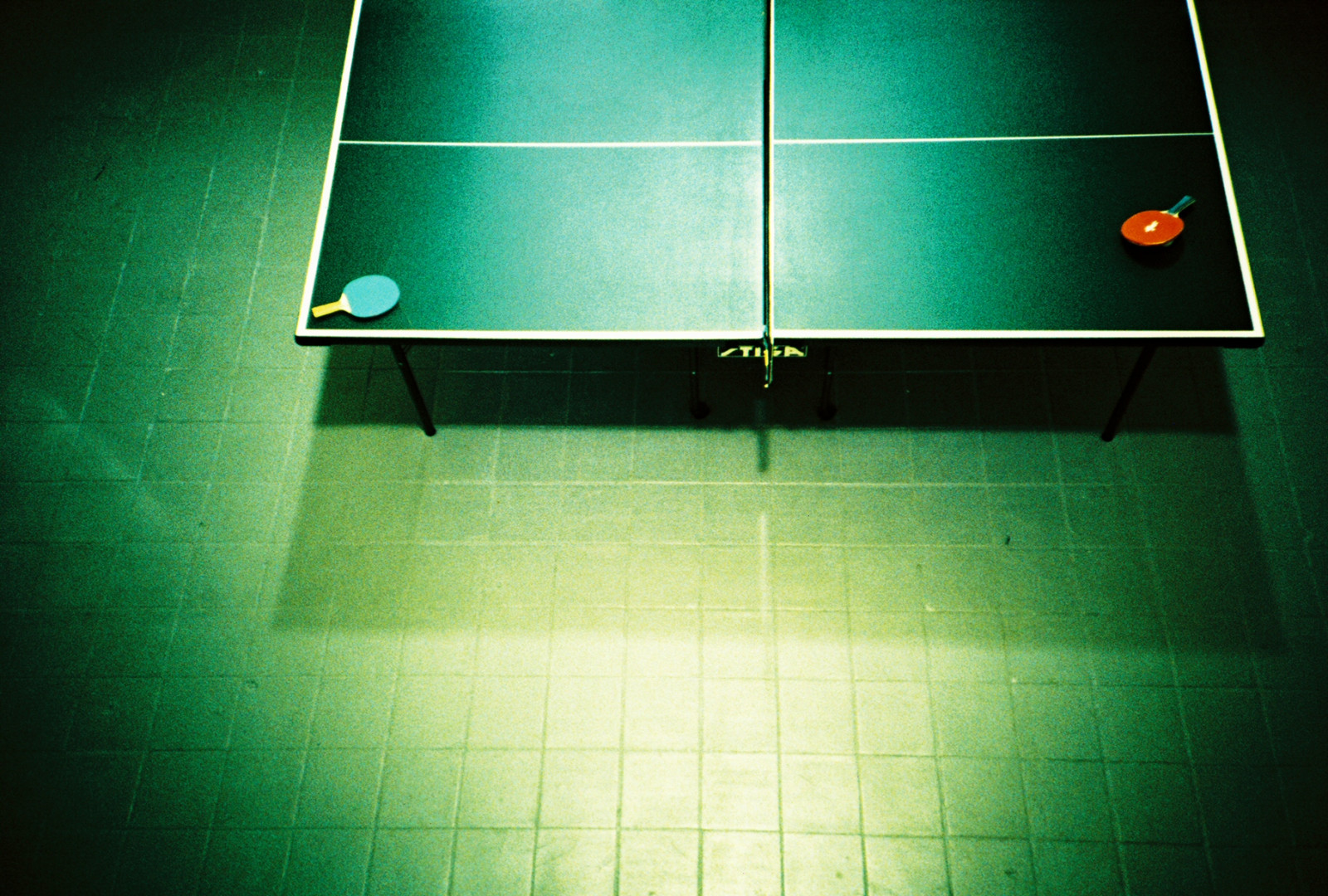 modrý, Červené, zelená, složení, stůl, los, lomo, Lka, xPRO, angeles, 2006, září, tenis, diletantský, flip, ping, Pong, Top20lomo, Fartsy, 
