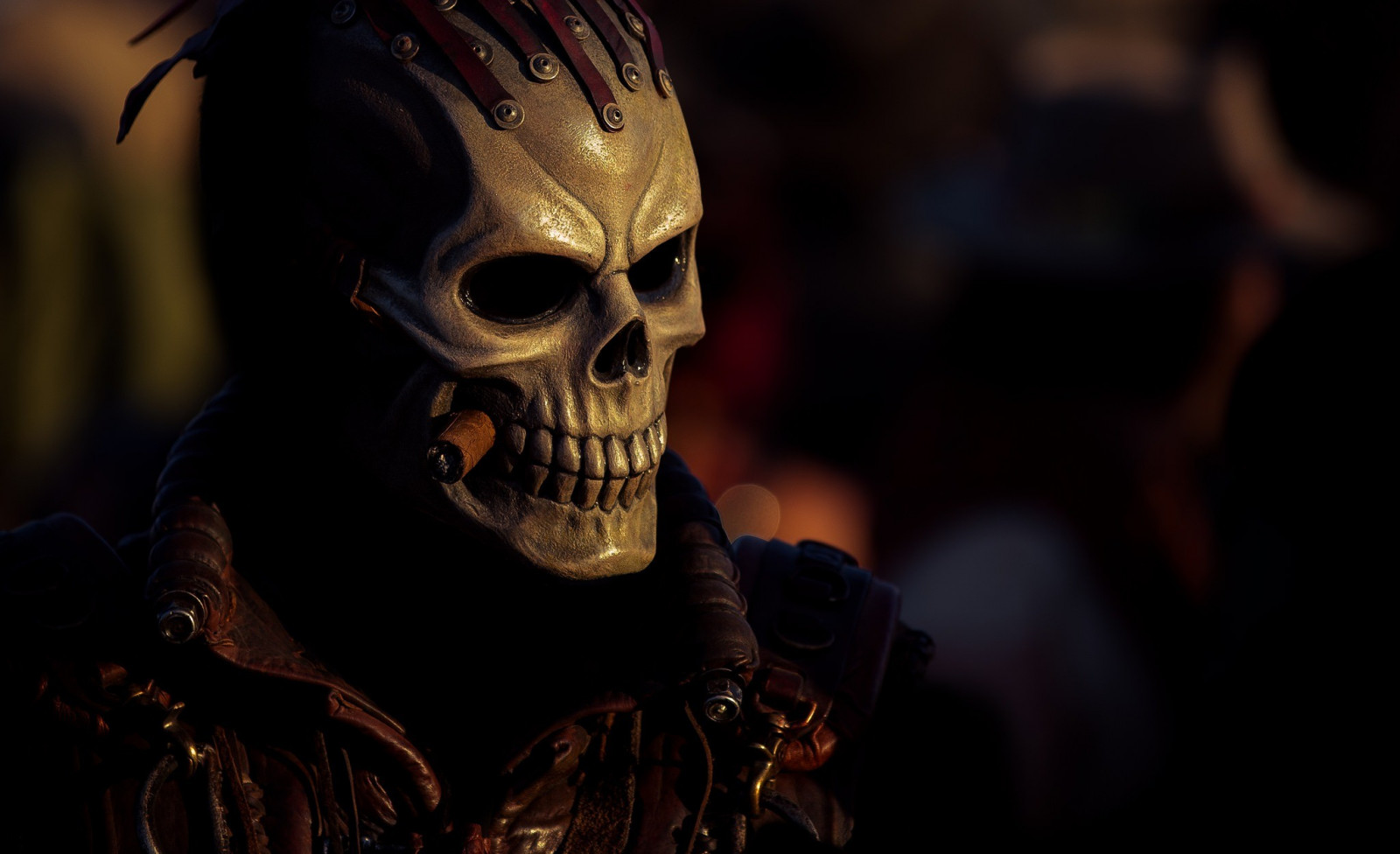 maska, lebka, doutníky, tma, Snímek obrazovky, fiktivní postava, zvláštní efekty