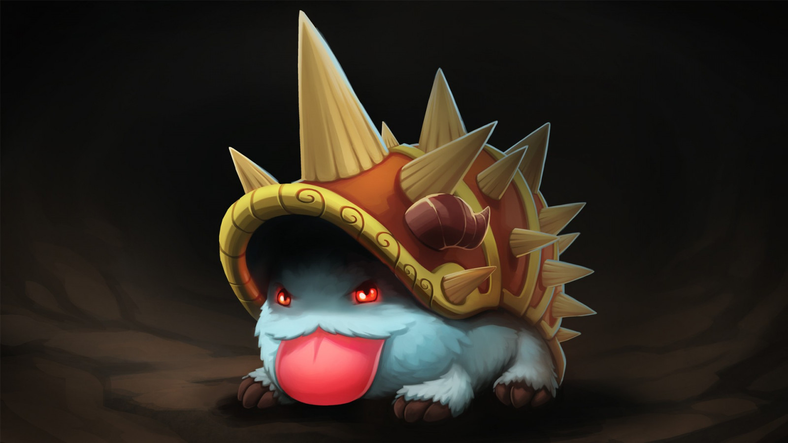 ilustrace, League of Legends, drak, Poro, Rammus, Snímek obrazovky, fiktivní postava