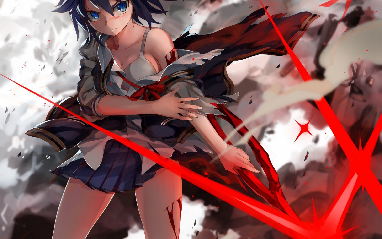 anime, Kill La Kill, tegneserier, Matoi Ryuuko