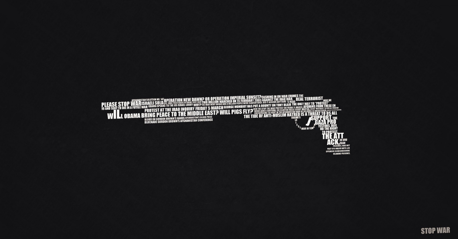 Wallpaper Monochrome Space Text Bokeh Brand