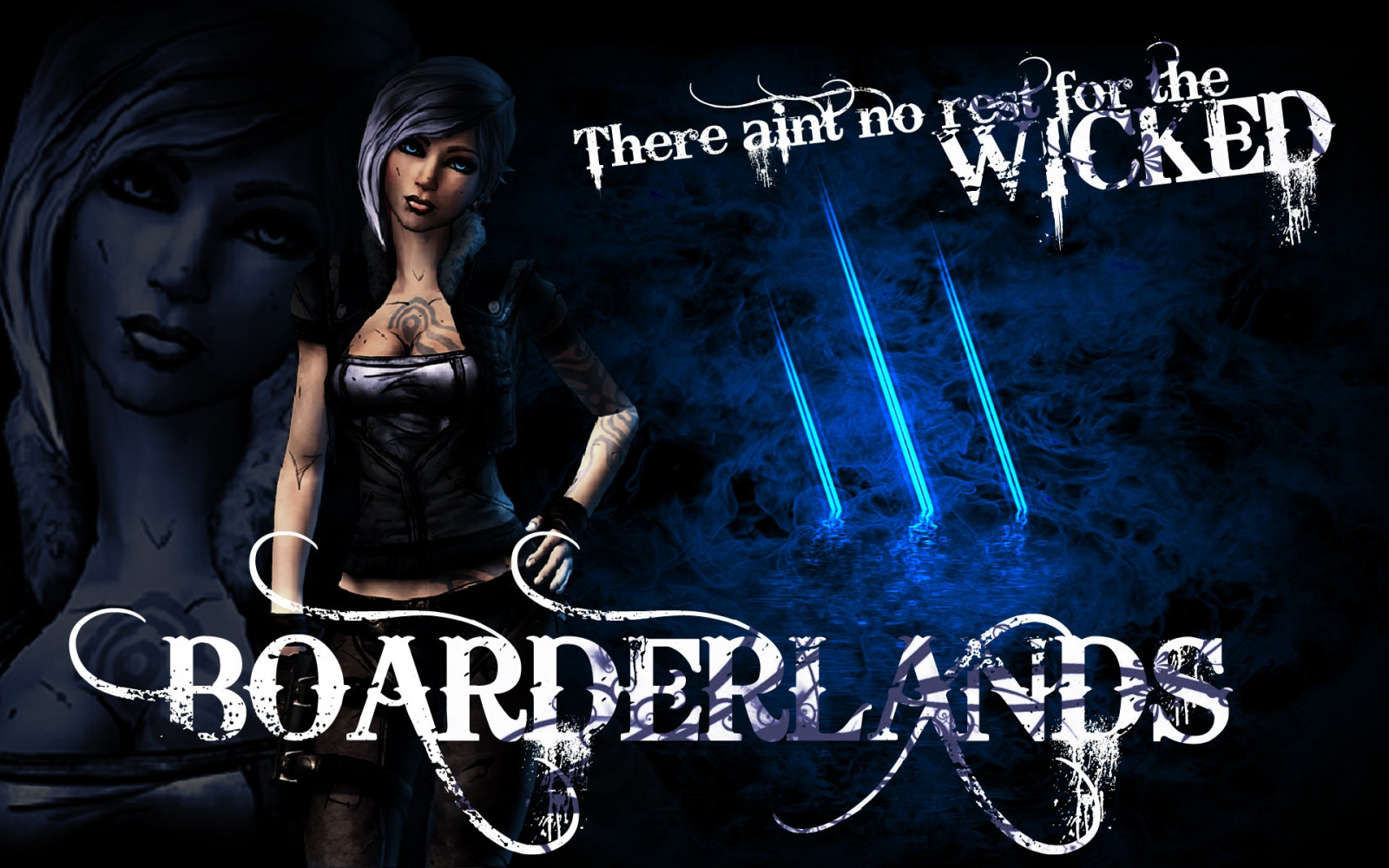 videohry, plakát, Borderlands 2, Borderlands, půlnoc, klenba lovci, Snímek obrazovky, počítač tapeta, font, kryt alba