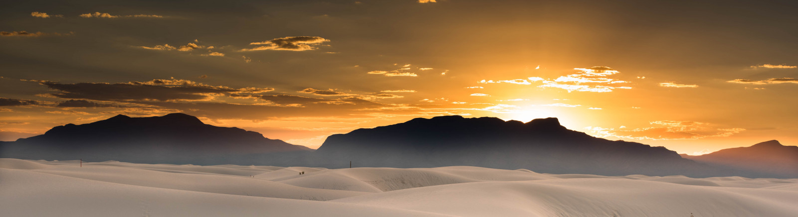 Nový, západ slunce, nebe, panoráma, oranžový, bílý, hory, památník, mraky, krajina, Mexiko, večer, písek, Nikon, San, duny, duna, národní, písky, přadeno, sádra, andres, 70200 mm, D810