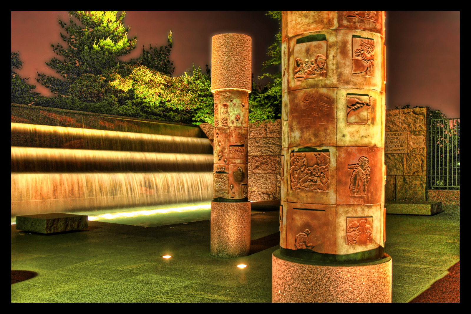 StarTrek, sochařství, Washington DC, vodopád, washington, Nikon, sloupce, D2X, HDR, FDR, Rytiny, Nejlepší rána, nikonstunninggallery, Primární, D2Xs, stuckincustoms, Imagekind, treyratcliff, focuspocus, Klepnutím na tlačítko Zapnout